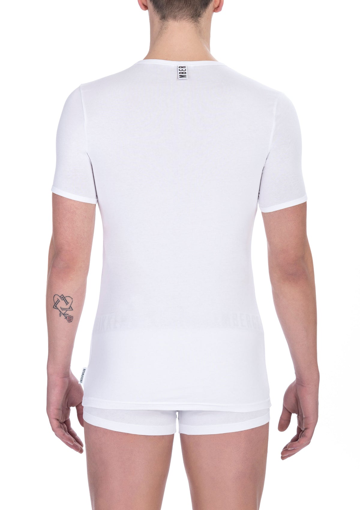 Bikkembergs T-Shirt Bianco