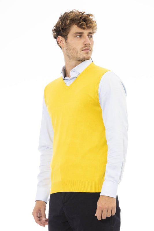 Alpha Studio Gilet Giallo