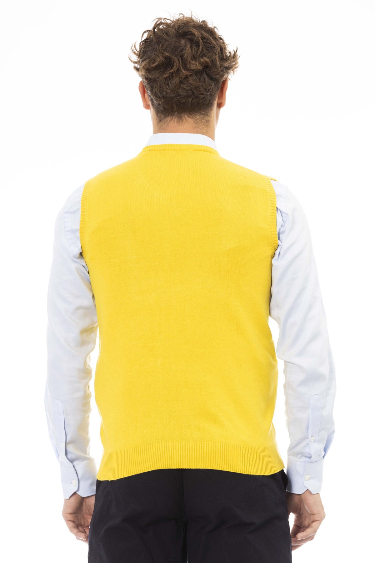 Alpha Studio Gilet Giallo