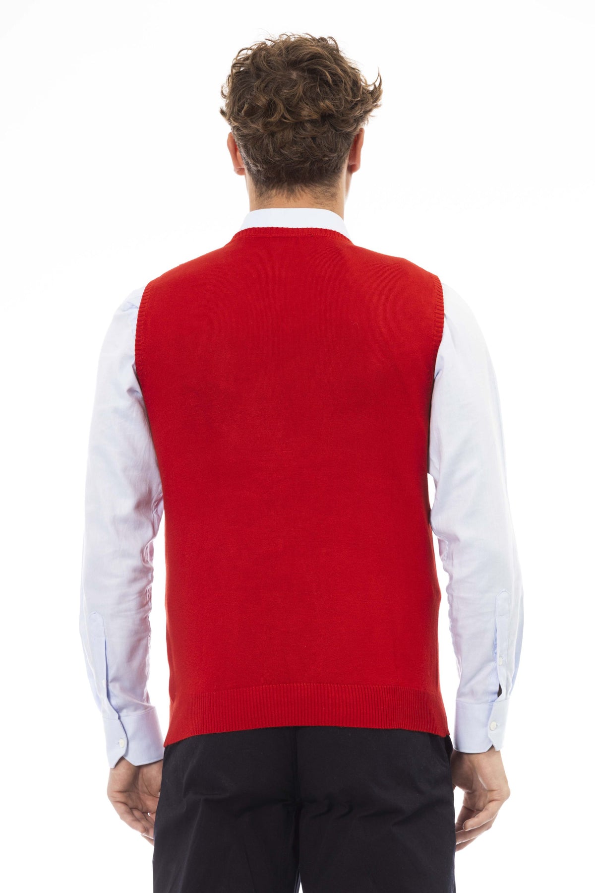 Alpha Studio Gilet Rosso