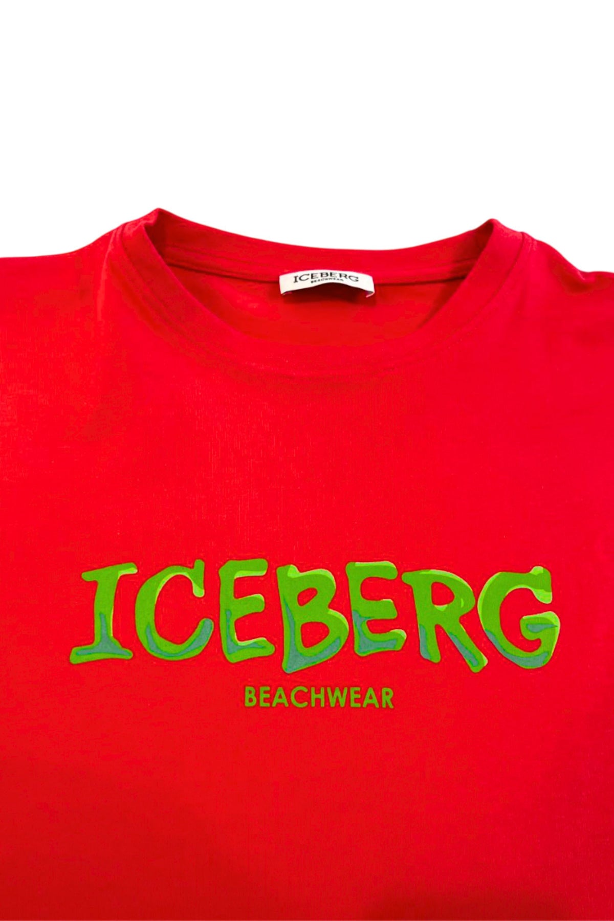 Iceberg Beachwear T-Shirt Rosso