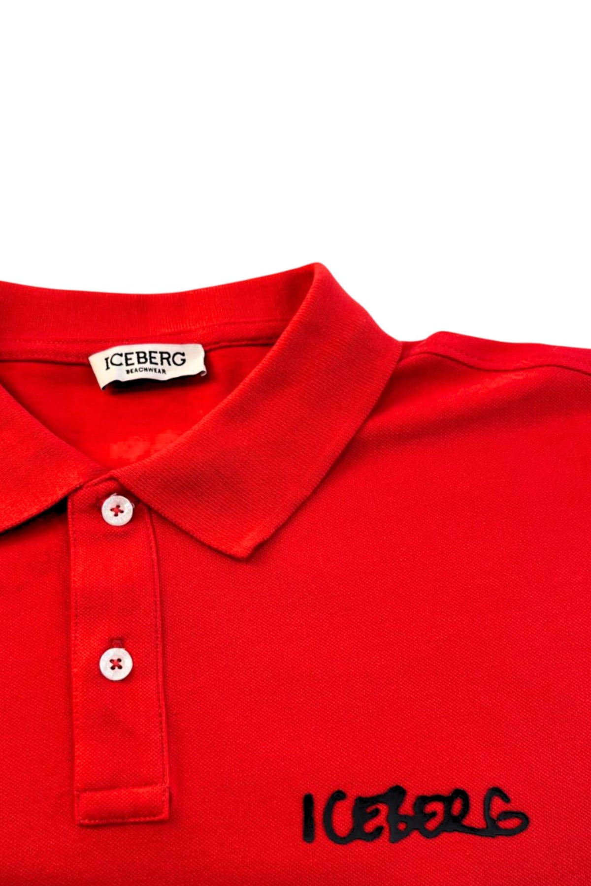 Iceberg Beachwear polo-shirts Rosso