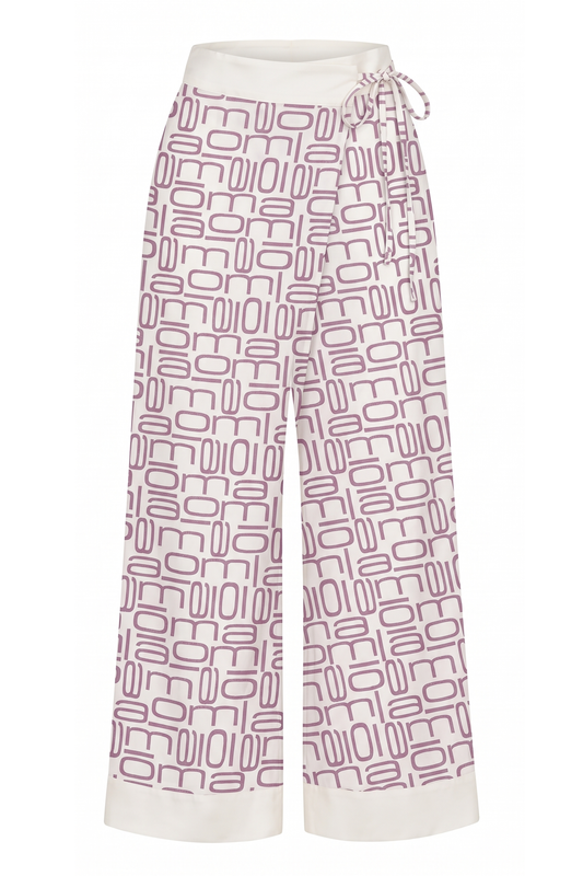 Malo Pantaloni purple
