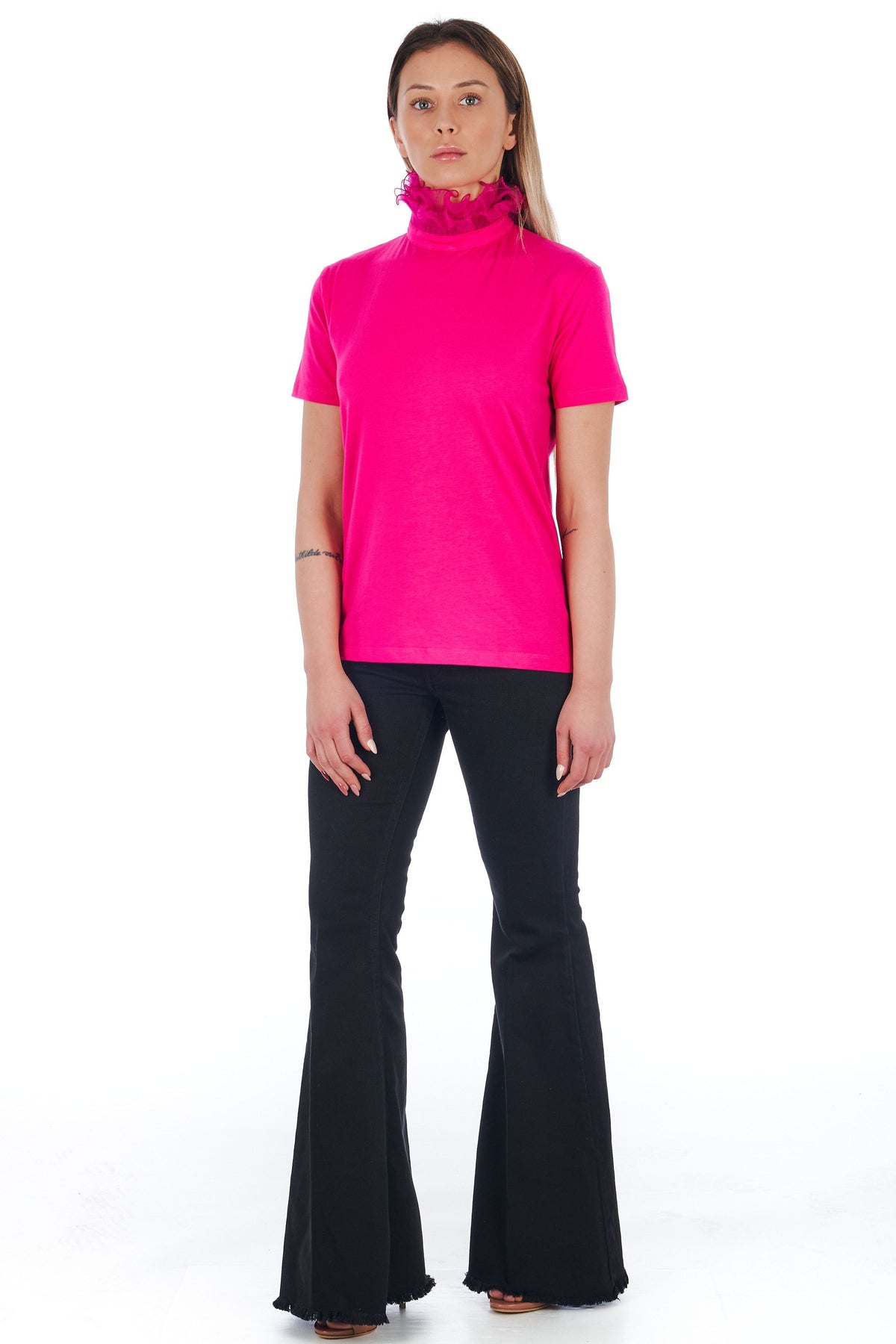 Frankie Morello T-Shirt Rosa