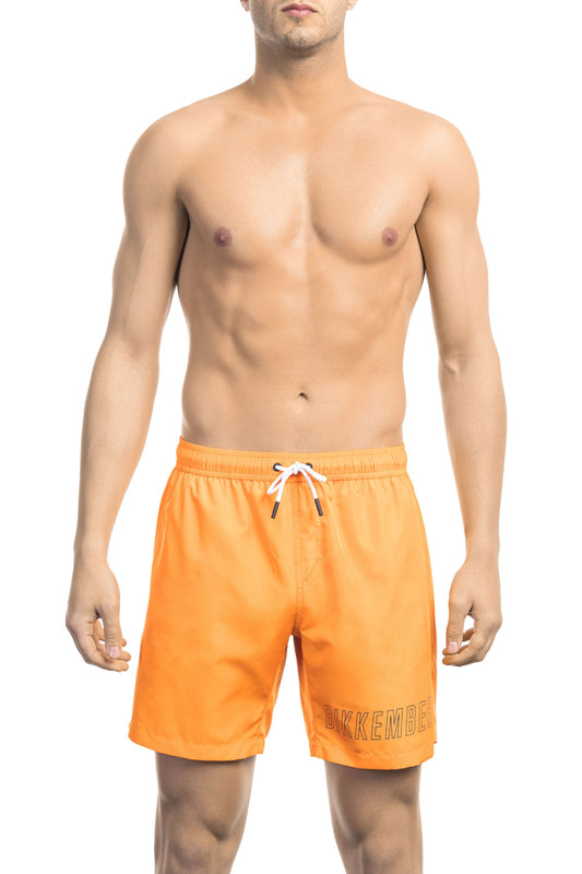 Bikkembergs Beachwear Costumi Arancione