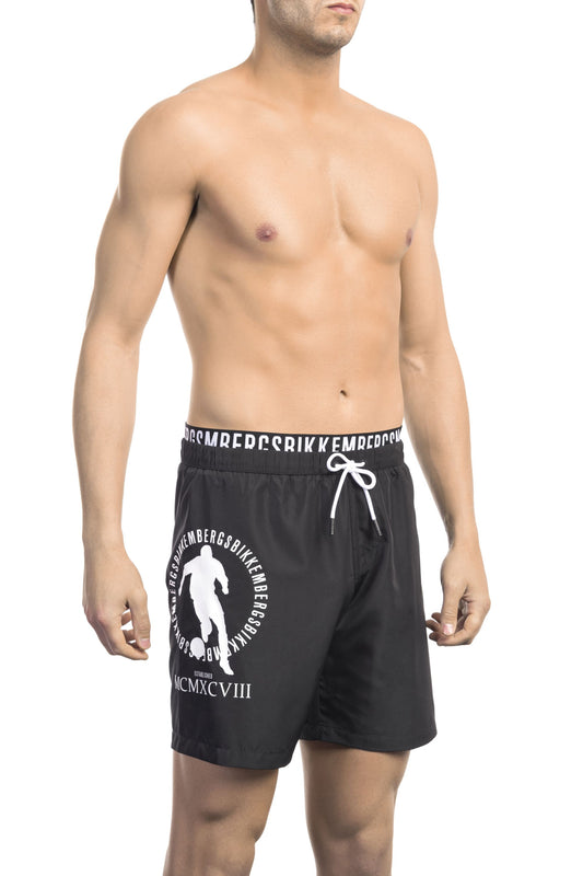 Bikkembergs Beachwear Costumi Nero
