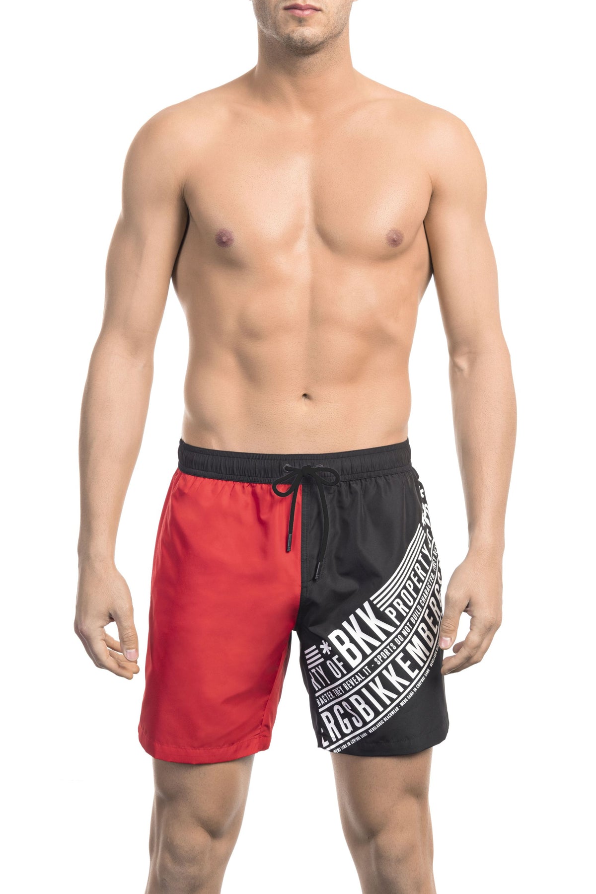 Bikkembergs Beachwear Costumi Rosso