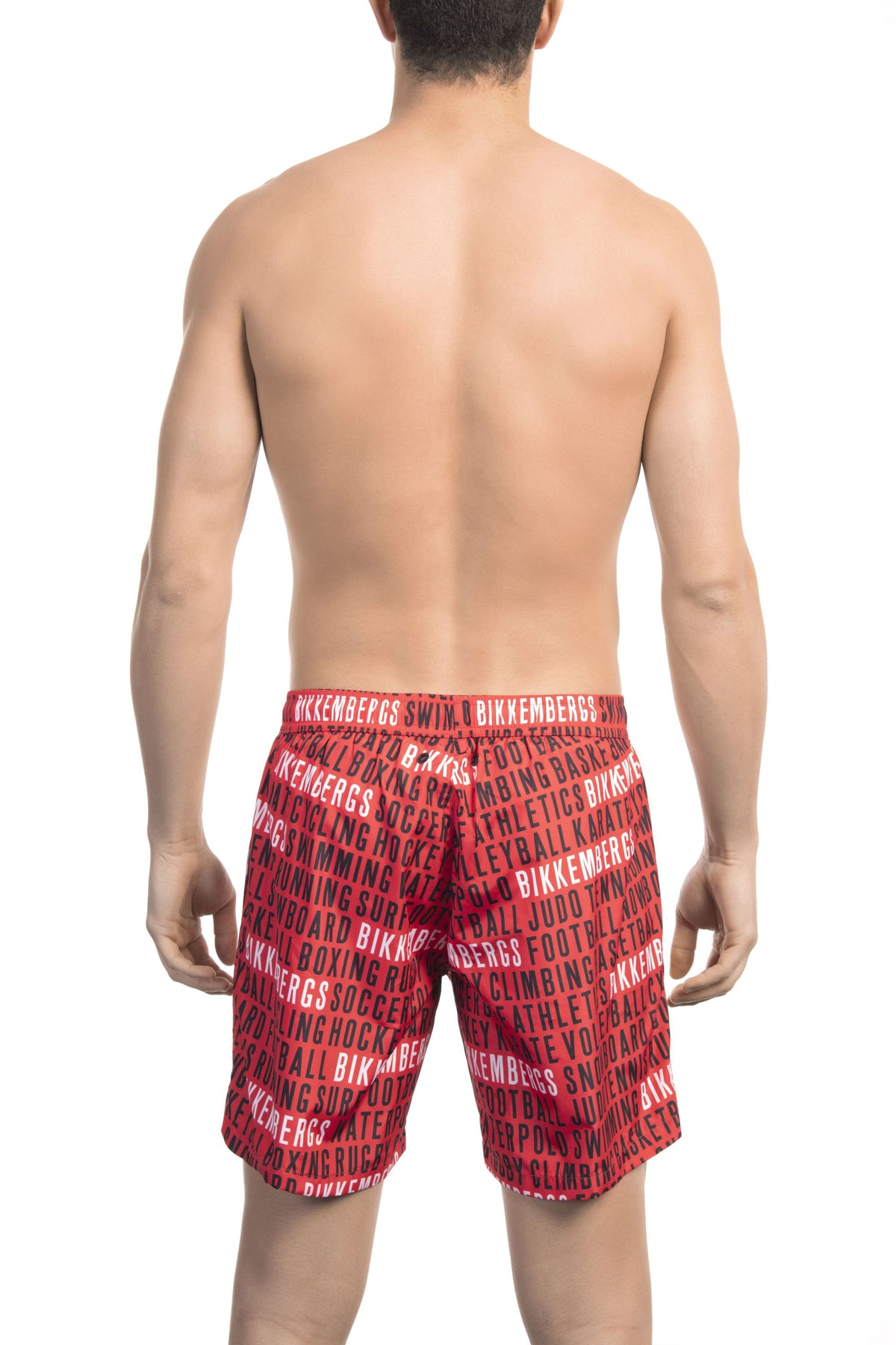 Bikkembergs Beachwear Costumi Rosso