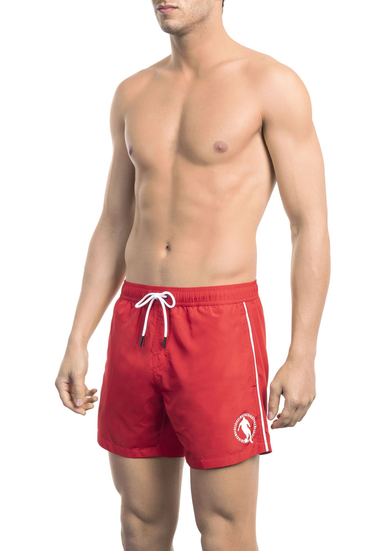 Bikkembergs Beachwear Costumi Rosso