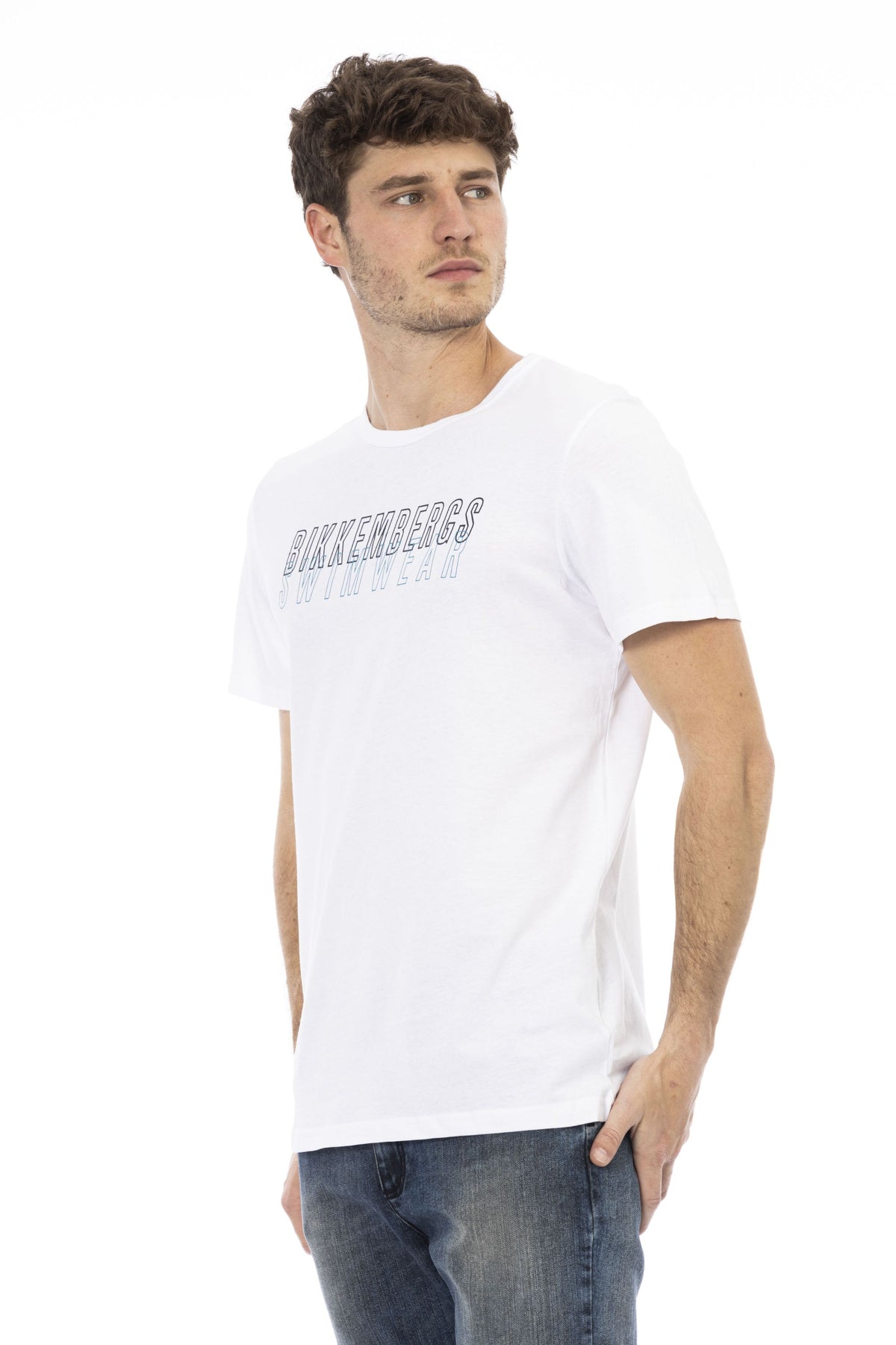 Bikkembergs Beachwear T-Shirt Bianco