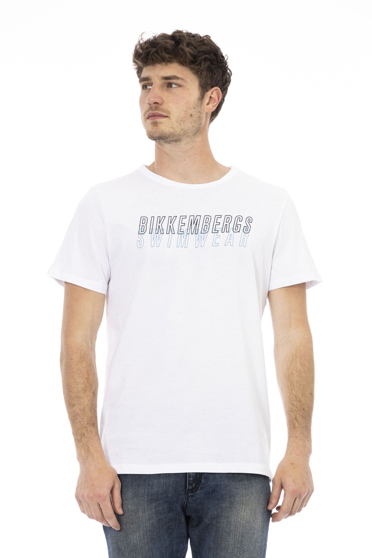Bikkembergs Beachwear T-Shirt Bianco