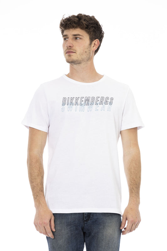 Bikkembergs Beachwear T-Shirt Bianco