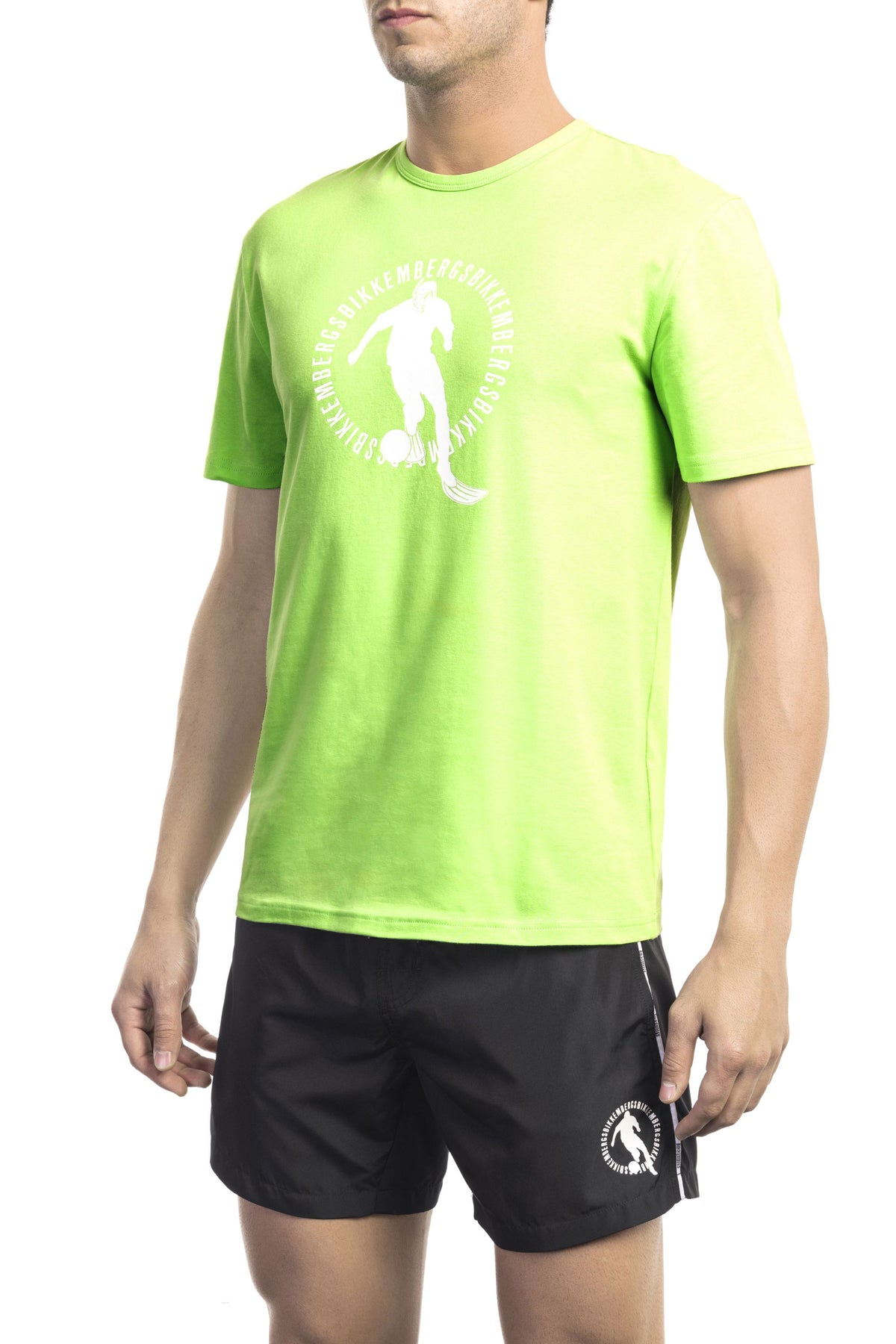 Bikkembergs Beachwear T-Shirt Verde