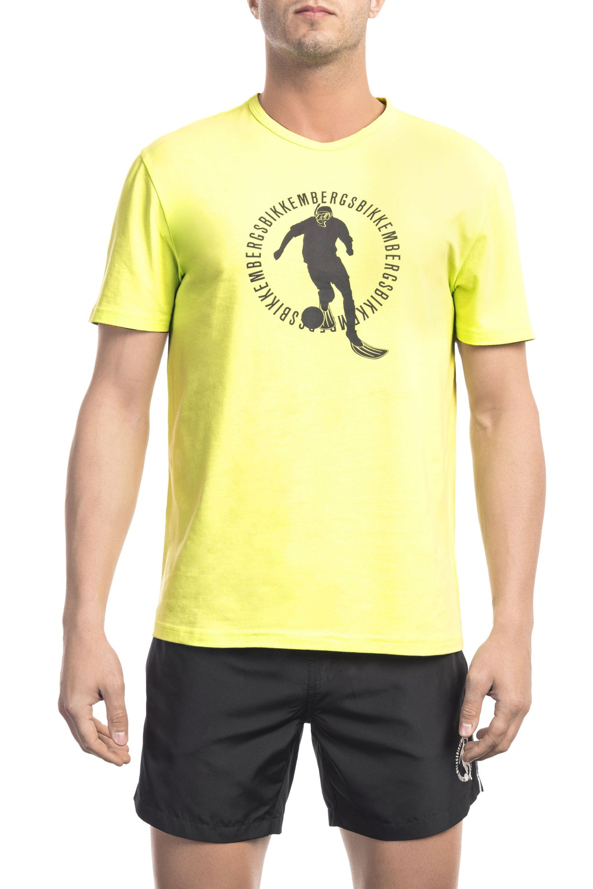 Bikkembergs Beachwear t-shirts black