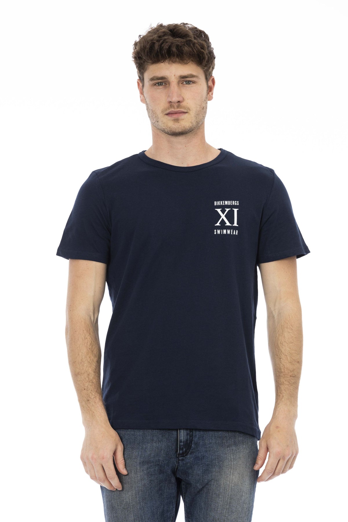 Bikkembergs Beachwear T-Shirt navy