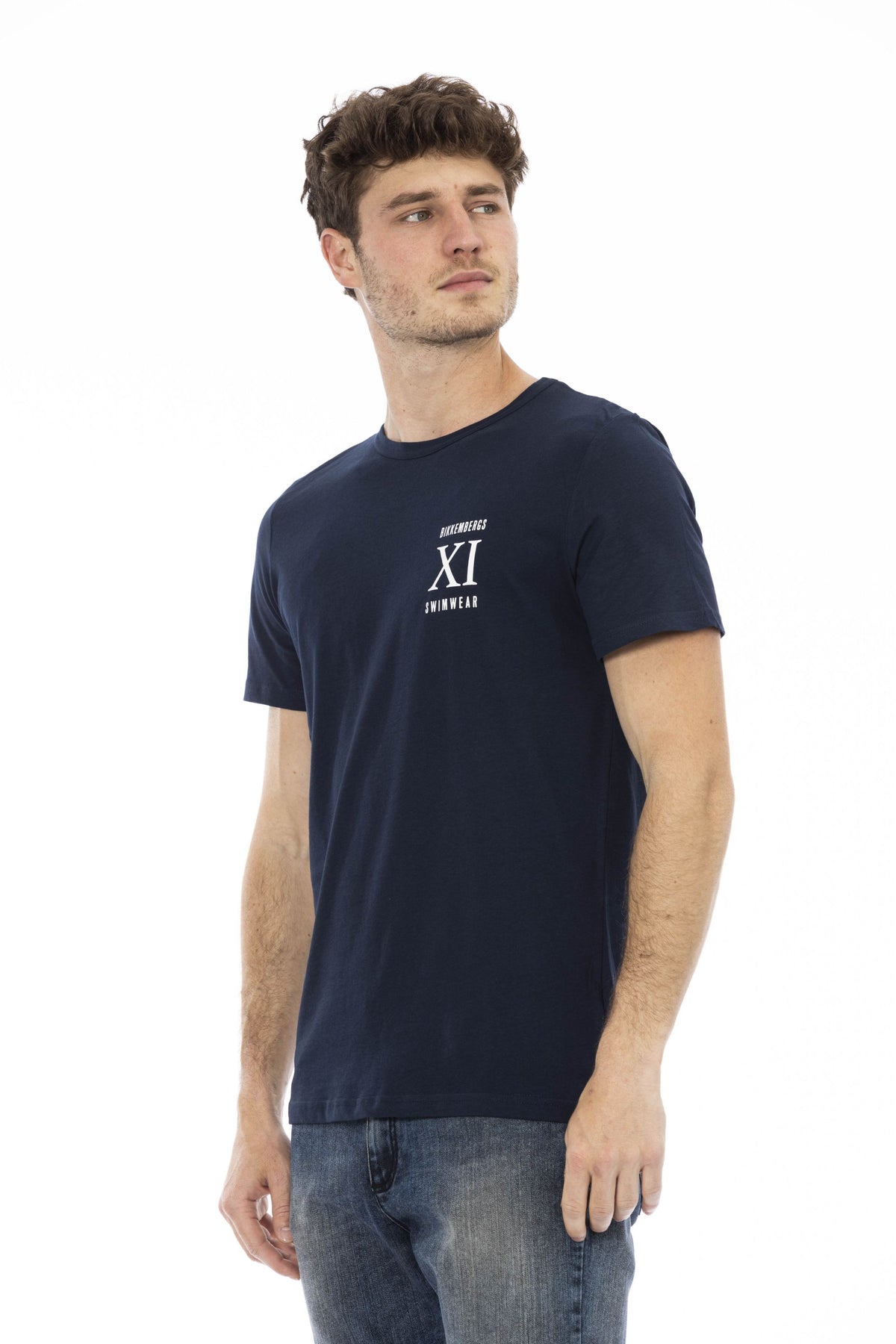 Bikkembergs Beachwear T-Shirt navy