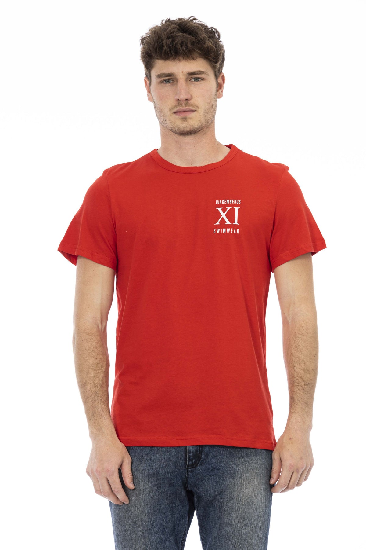 Bikkembergs Beachwear T-Shirt Rosso