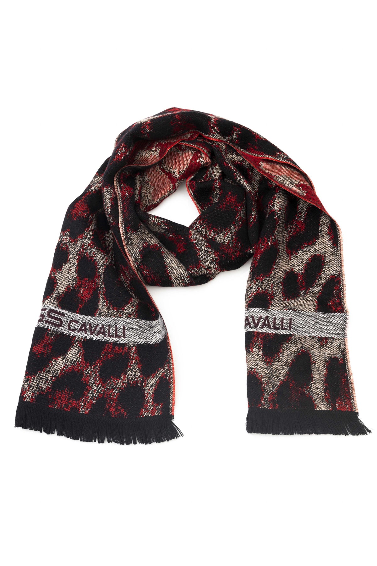 Cavalli Class Sciarpe Bordeaux