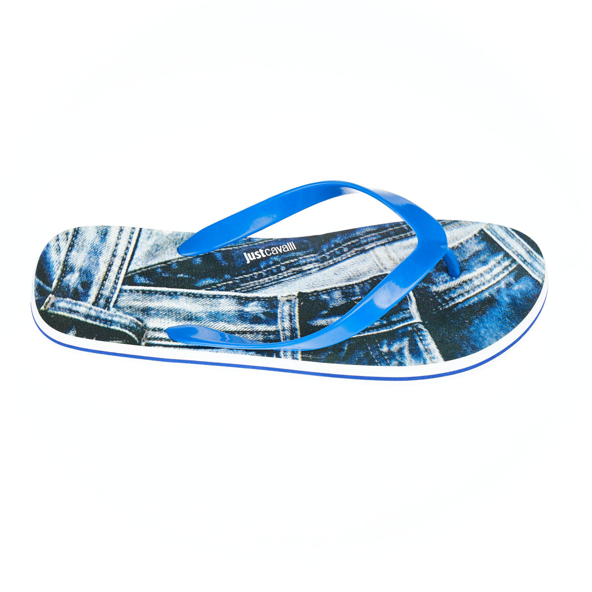 Just Cavalli Beachwear flip-flops light-blue