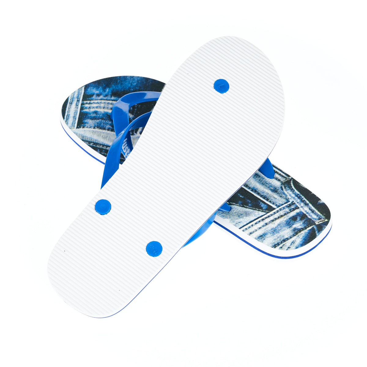 Just Cavalli Beachwear flip-flops light-blue