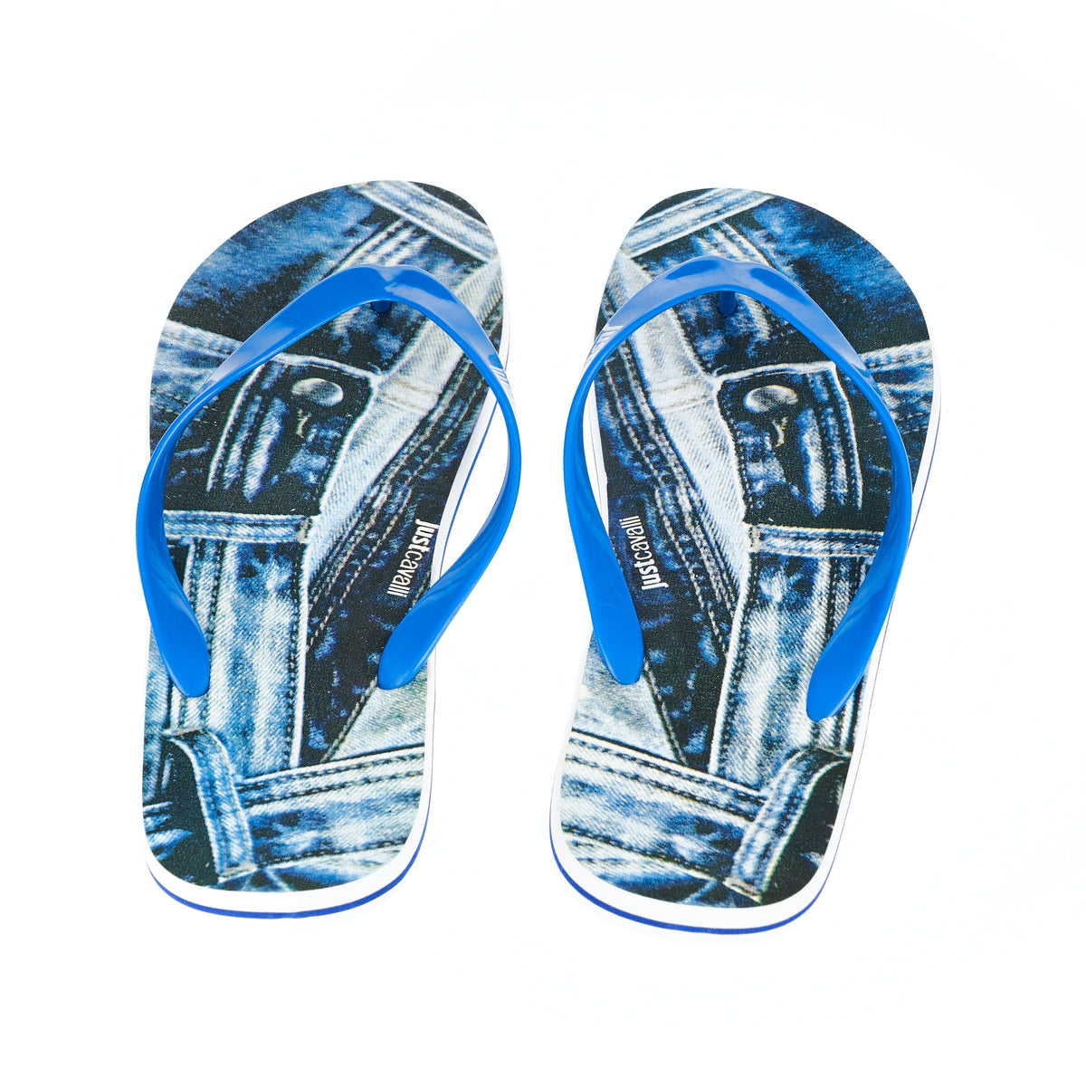 Just Cavalli Beachwear flip-flops light-blue