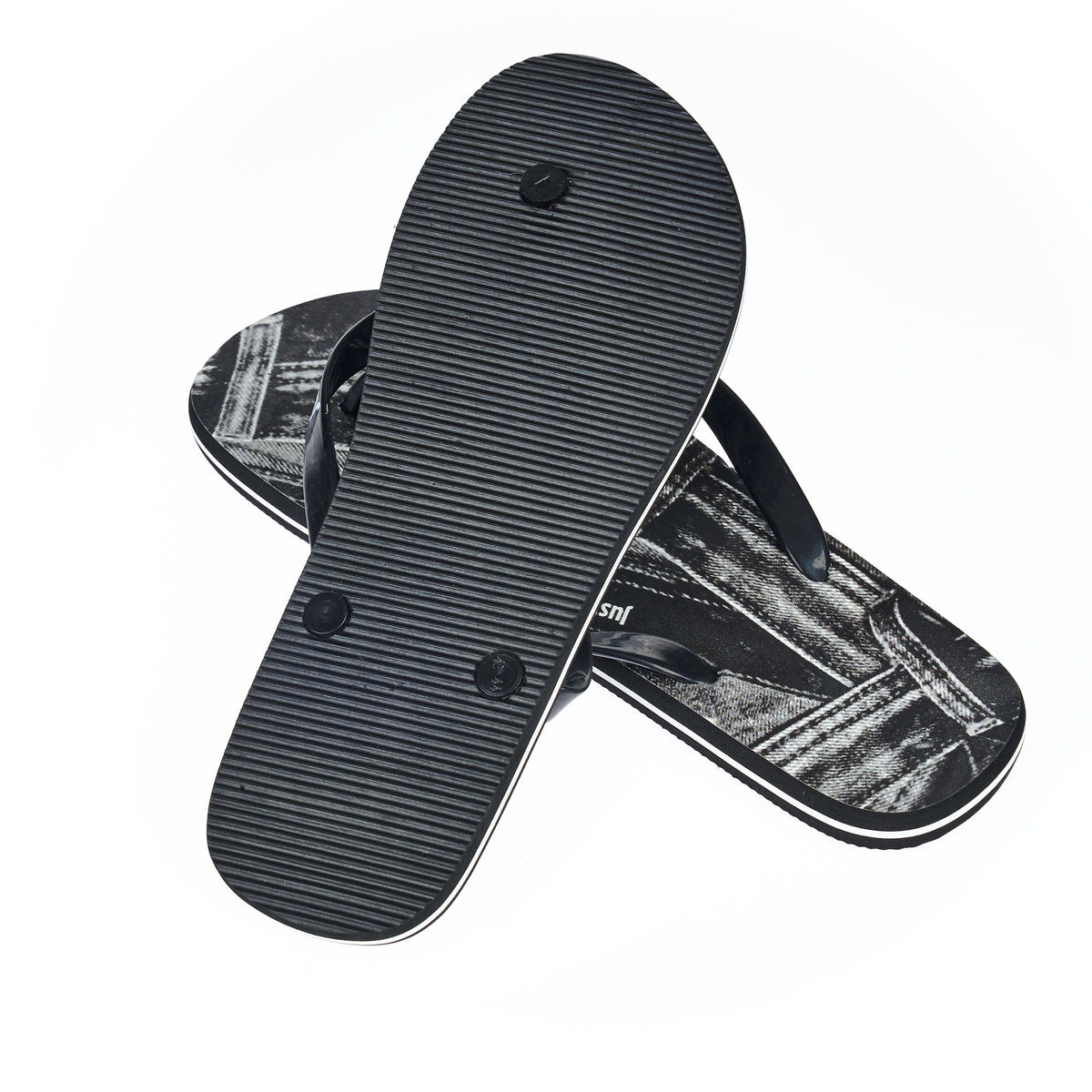 Just Cavalli Beachwear flip-flops Nero