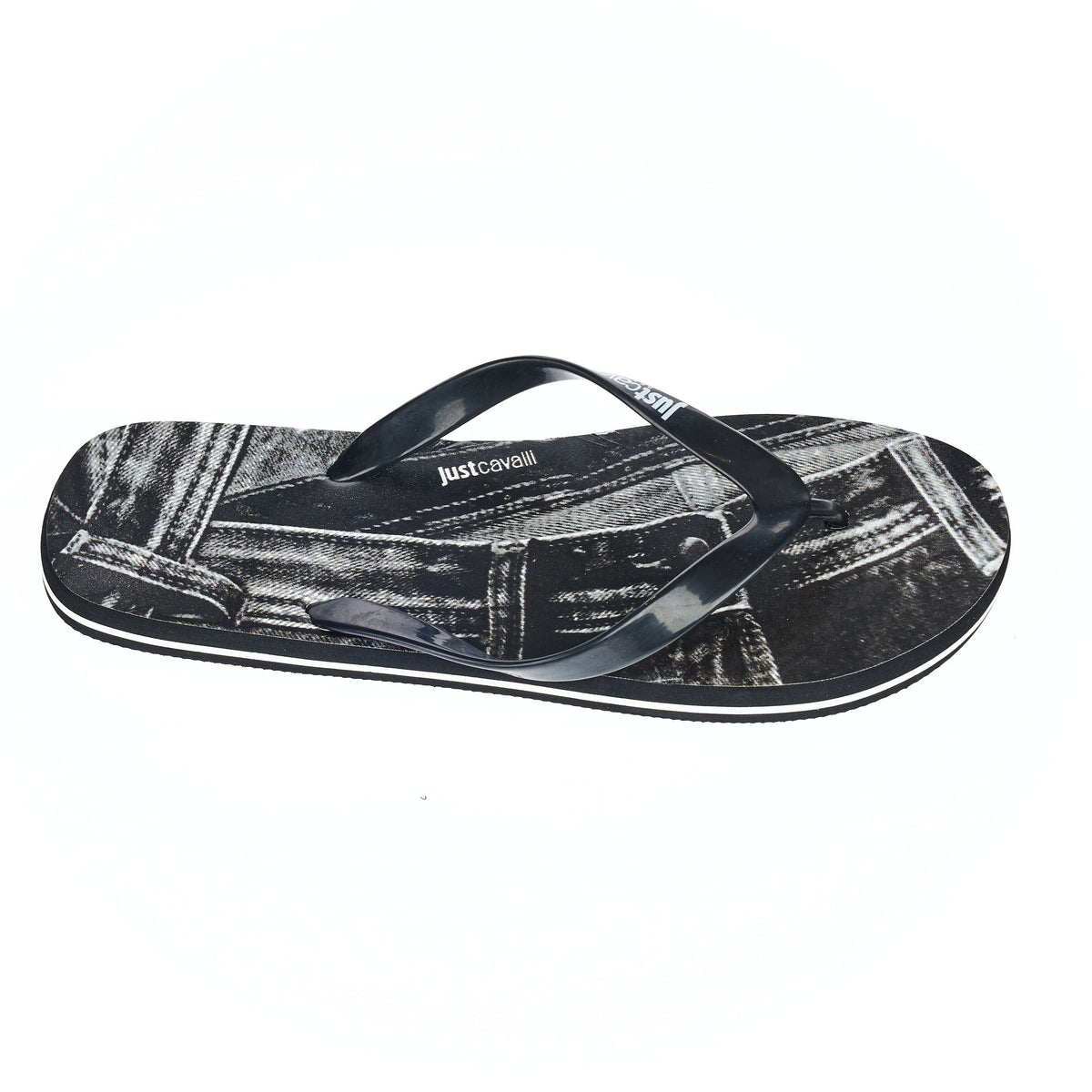 Just Cavalli Beachwear flip-flops Nero