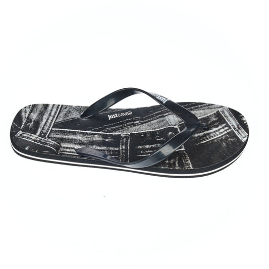 Just Cavalli Beachwear flip-flops Nero