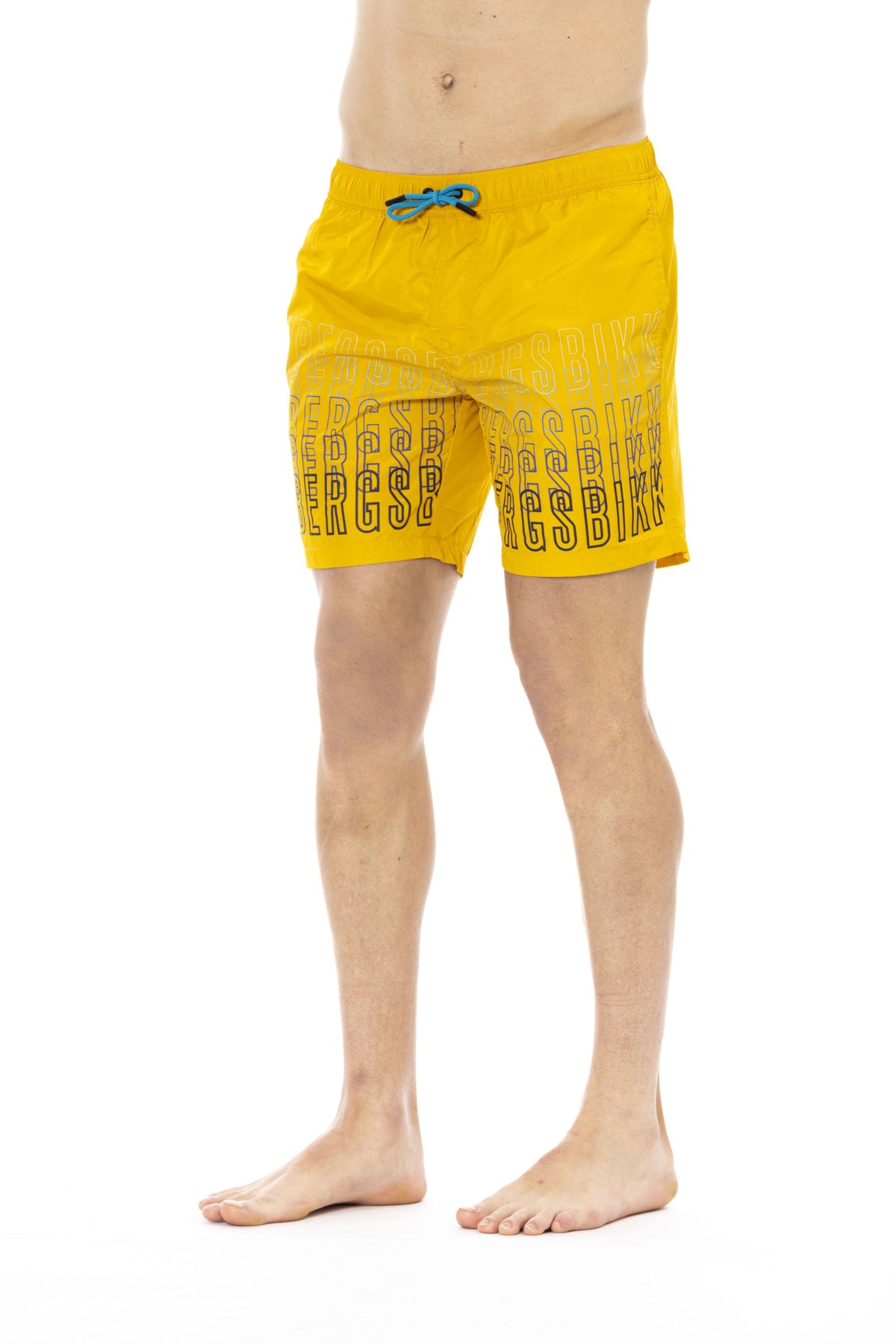 Bikkembergs Beachwear Costumi Giallo