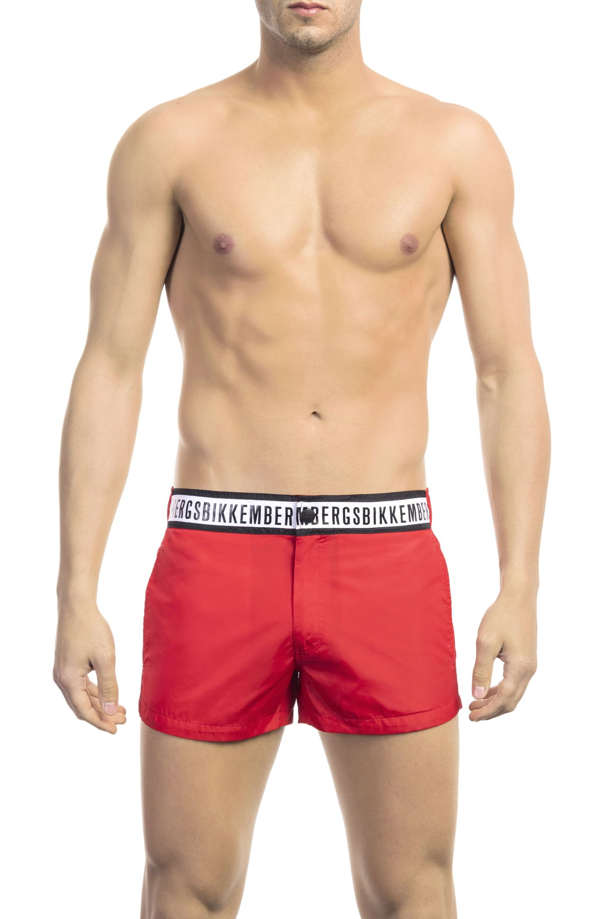 Bikkembergs Beachwear Costumi Rosso