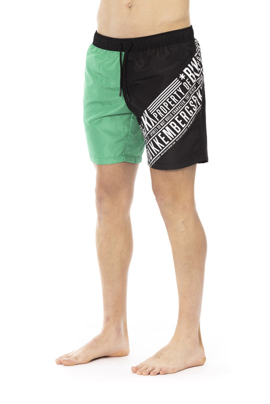 Bikkembergs Beachwear Costumi Verde