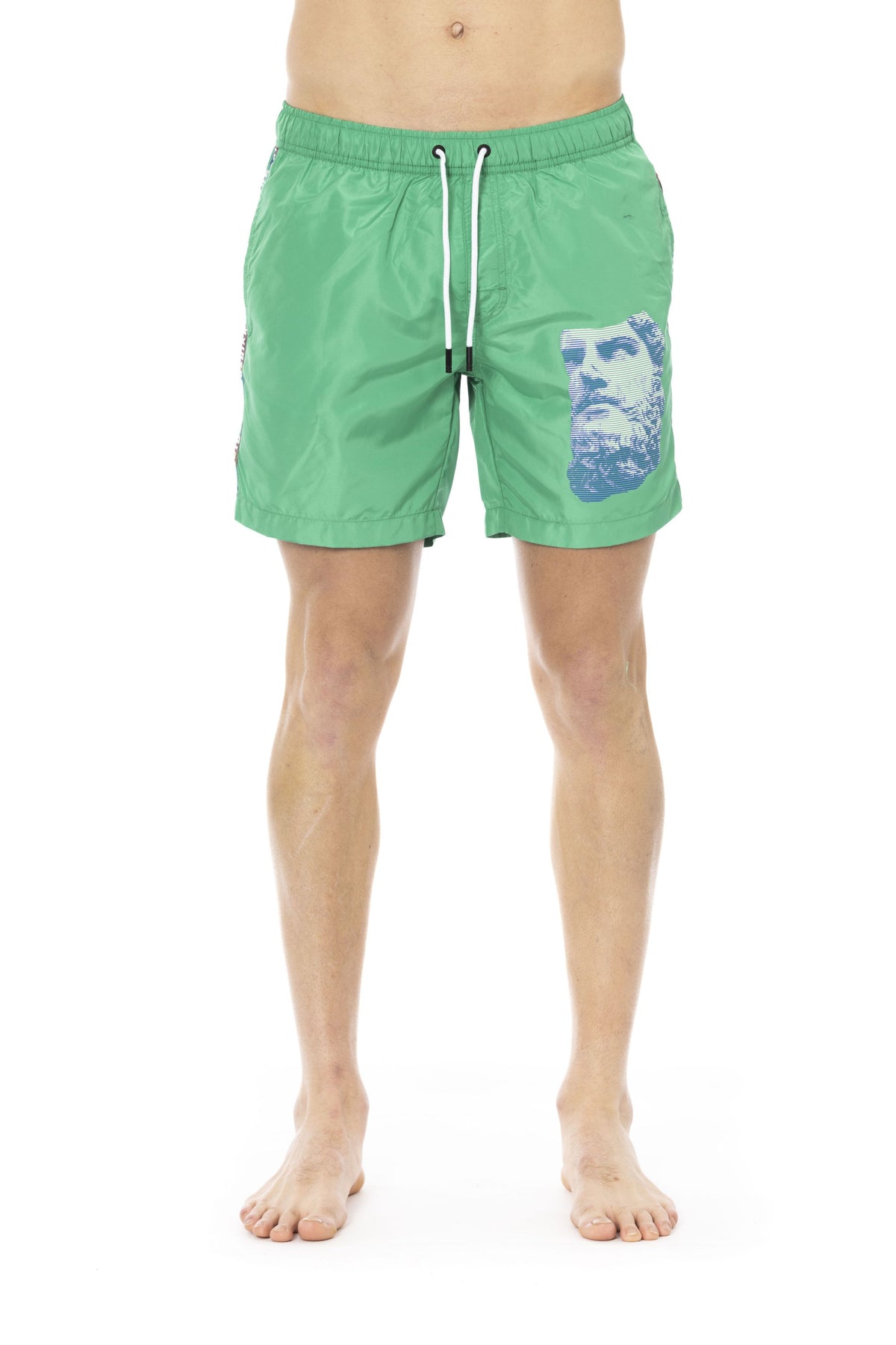 Bikkembergs Beachwear Costumi Verde