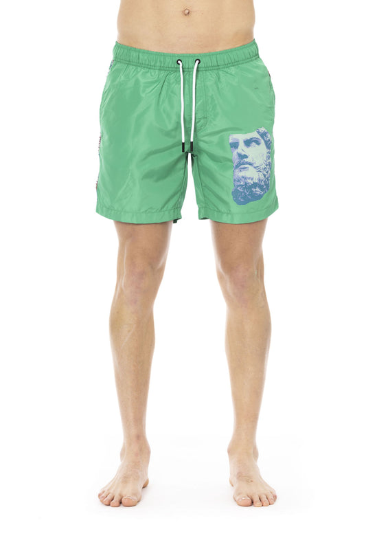 Bikkembergs Beachwear Costumi Verde
