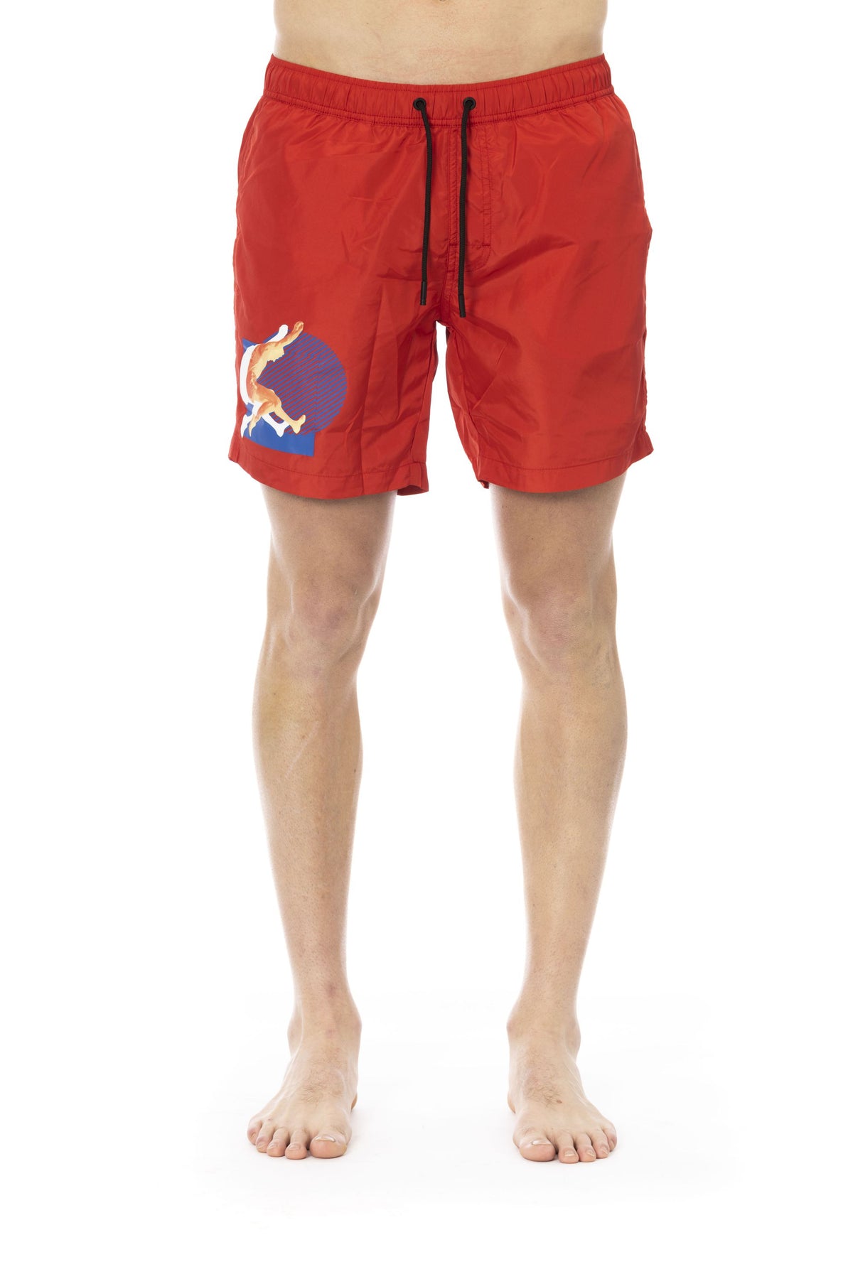 Bikkembergs Beachwear Costumi Rosso