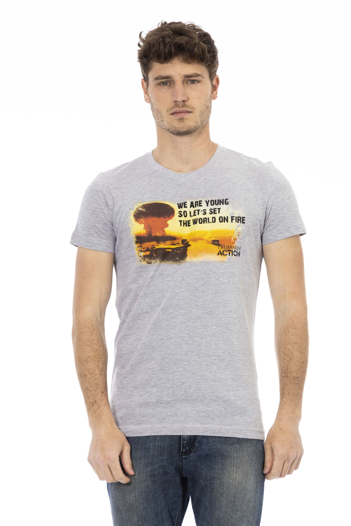 Trussardi Action T-Shirt Grigio