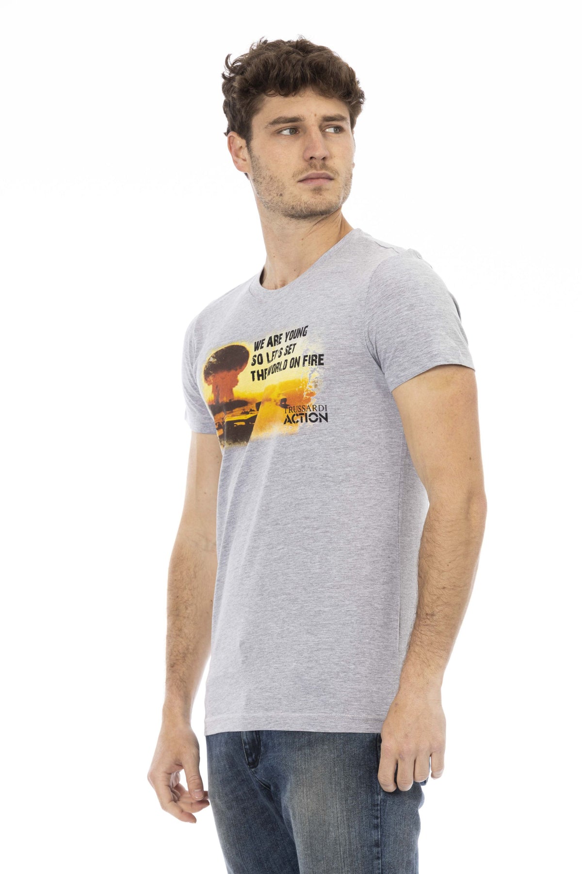 Trussardi Action T-Shirt Grigio