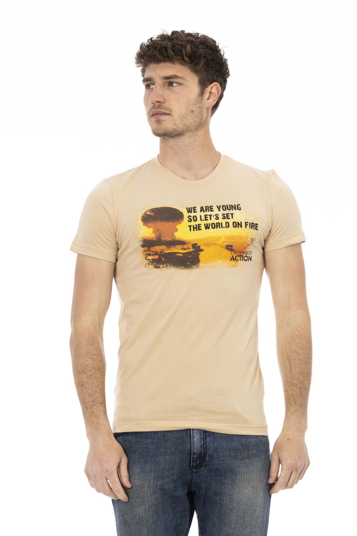 Trussardi Action T-Shirt Beige