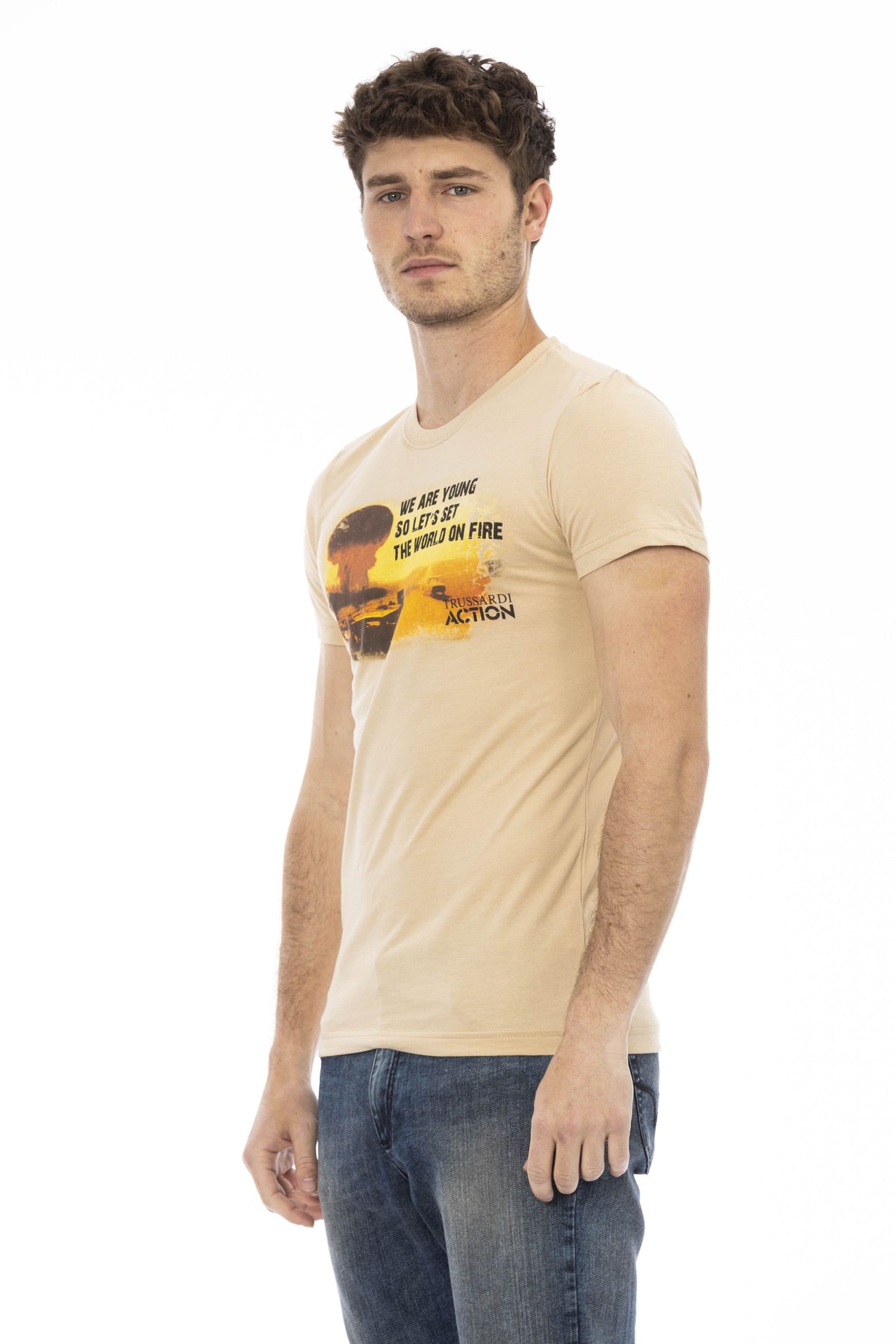 Trussardi Action T-Shirt Beige
