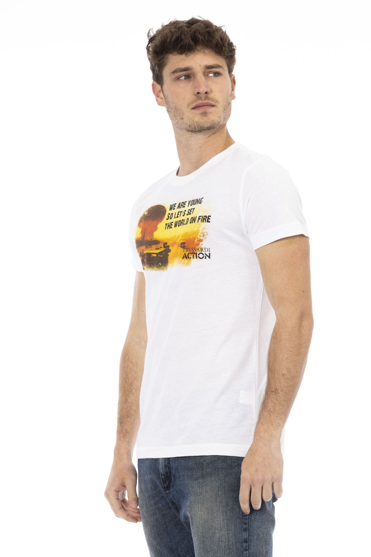 Trussardi Action T-Shirt Bianco