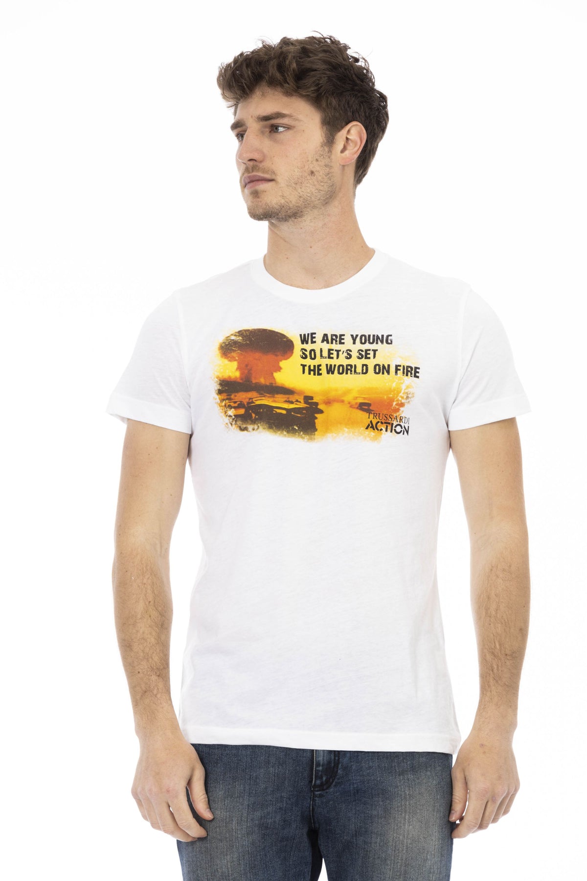 Trussardi Action T-Shirt Bianco