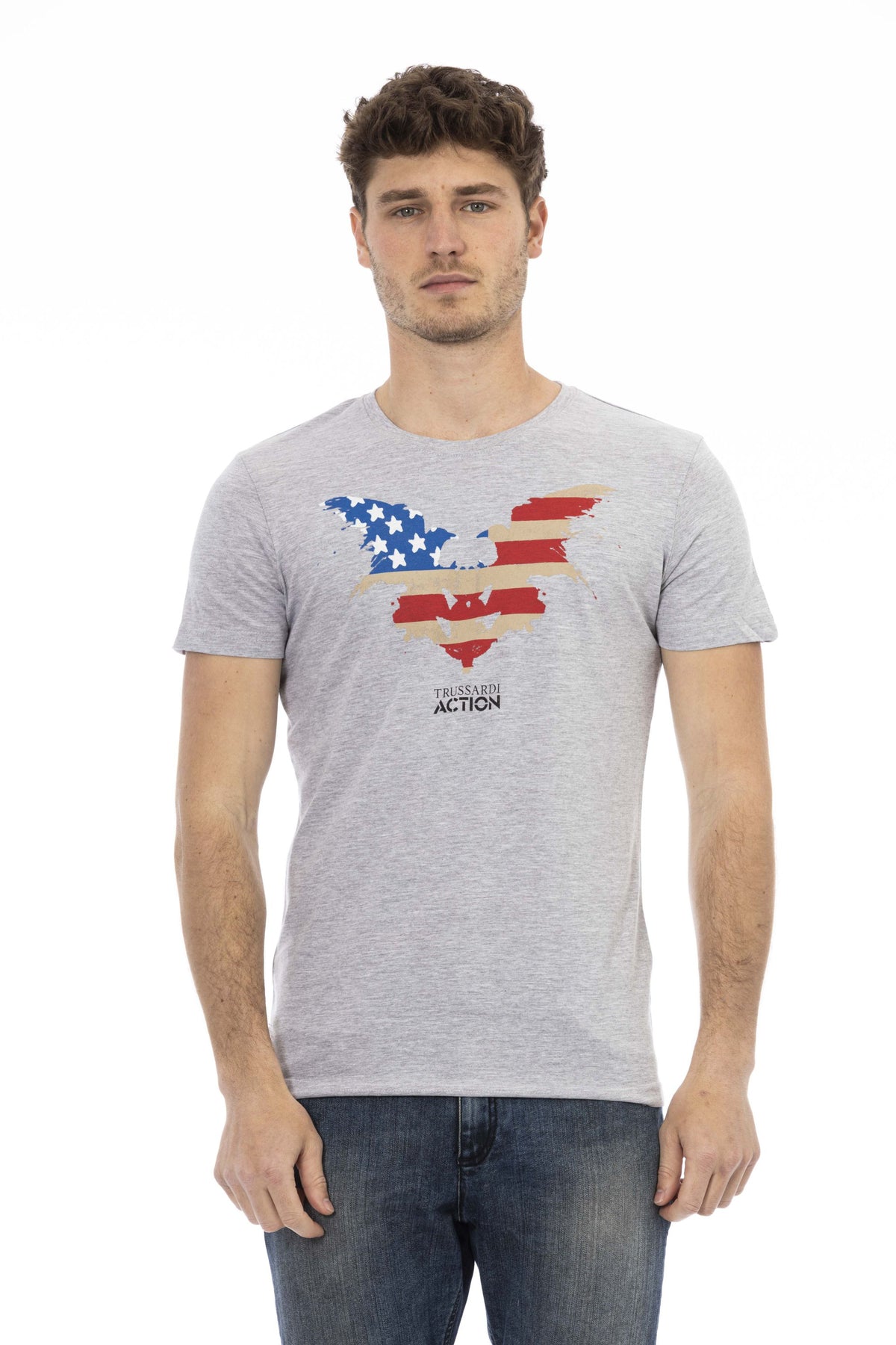 Trussardi Action T-Shirt Grigio