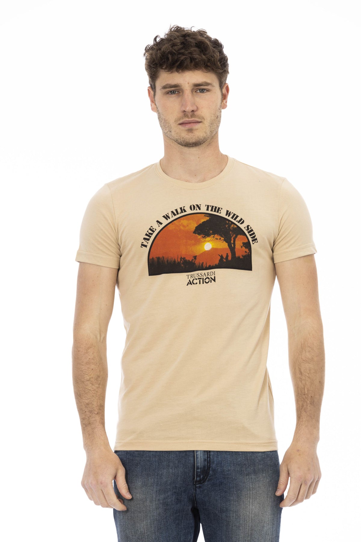 Trussardi Action T-Shirt Beige