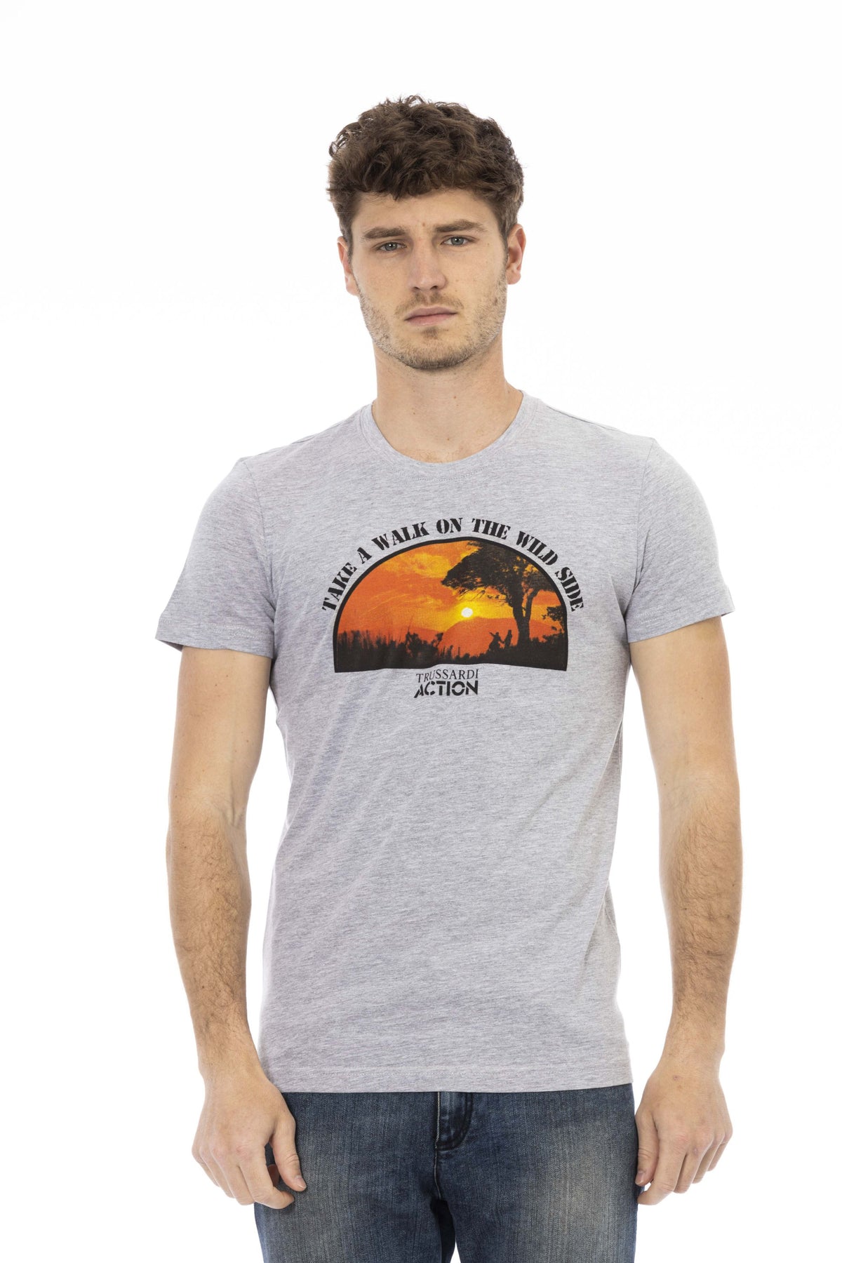 Trussardi Action T-Shirt Grigio