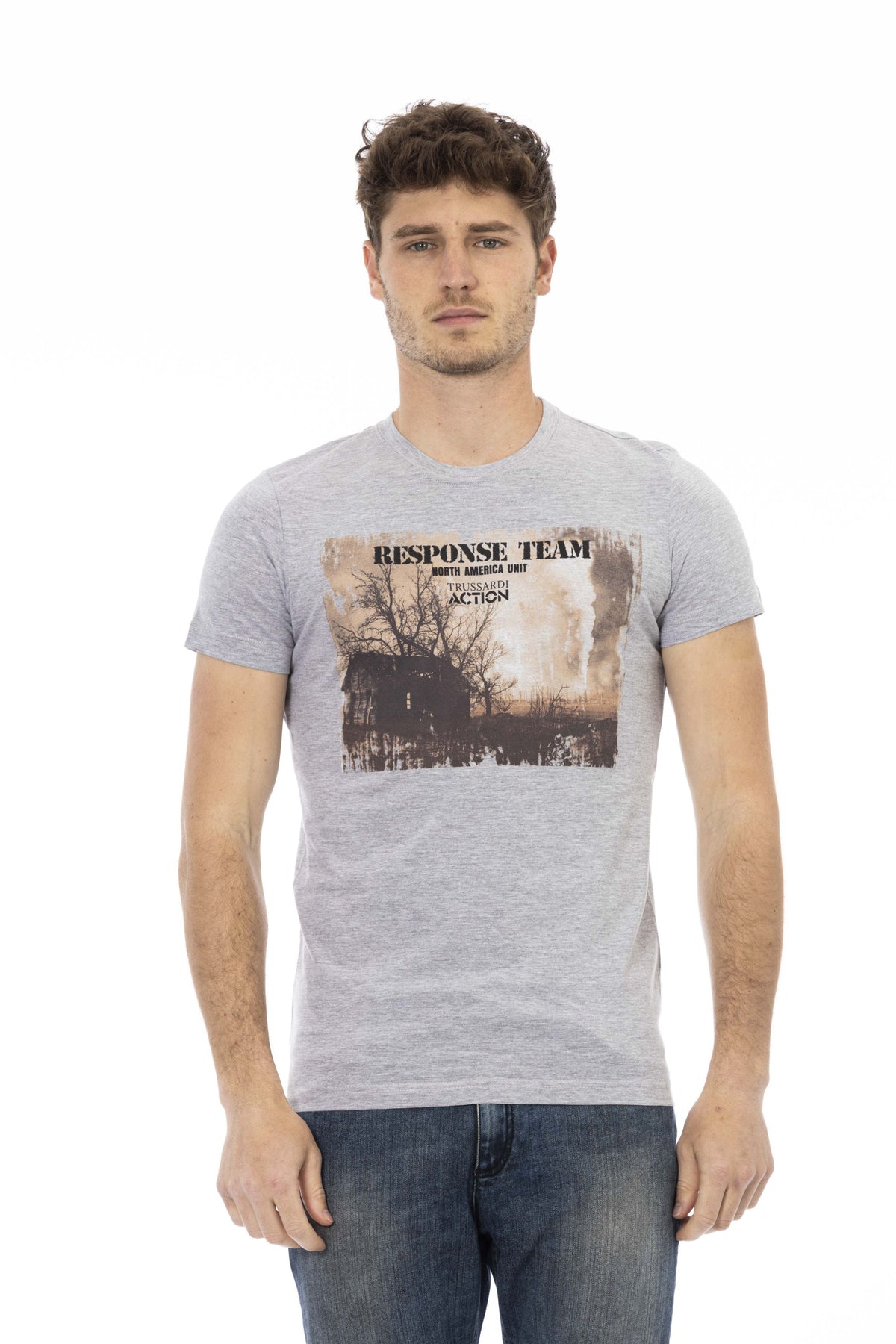 Trussardi Action T-Shirt Grigio