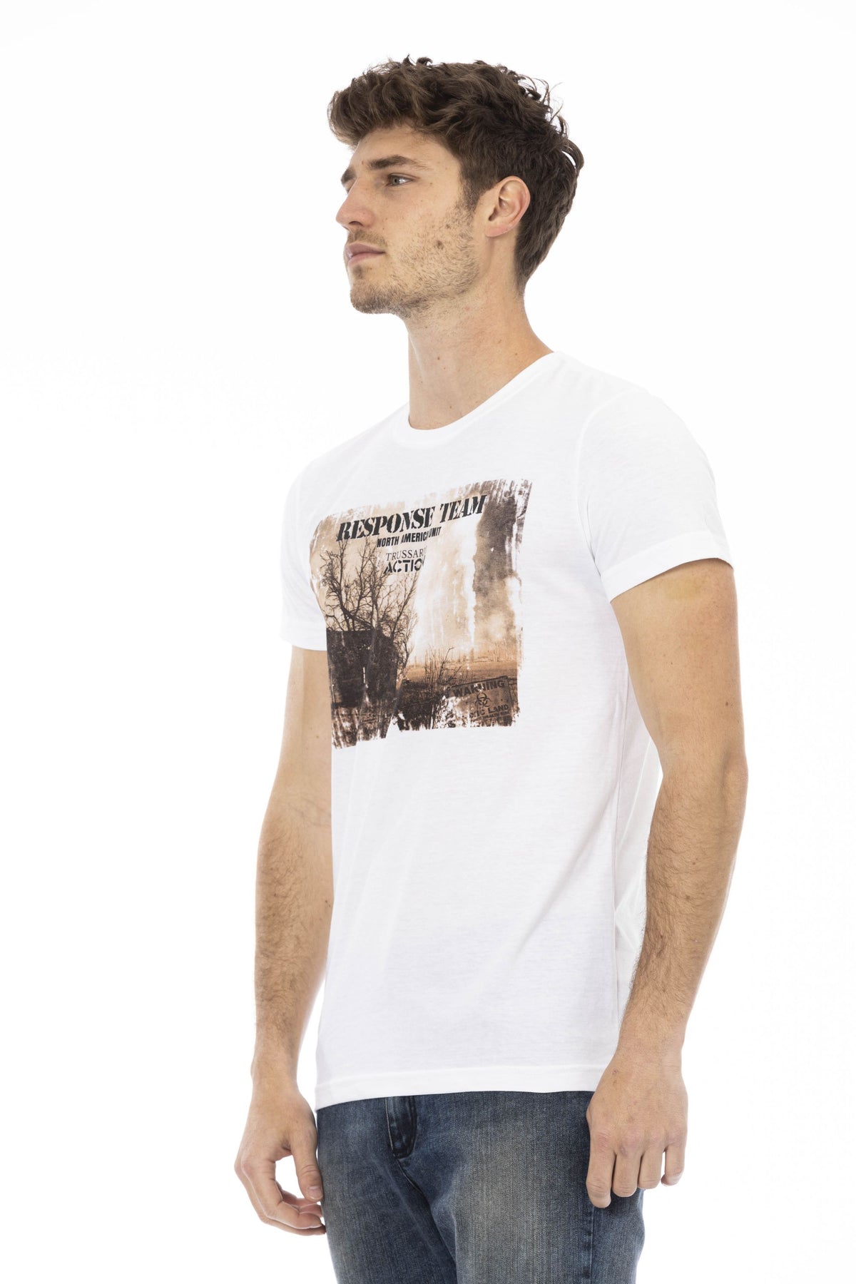 Trussardi Action T-Shirt Bianco