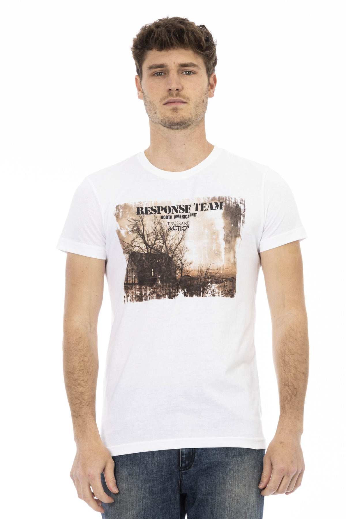 Trussardi Action T-Shirt Bianco