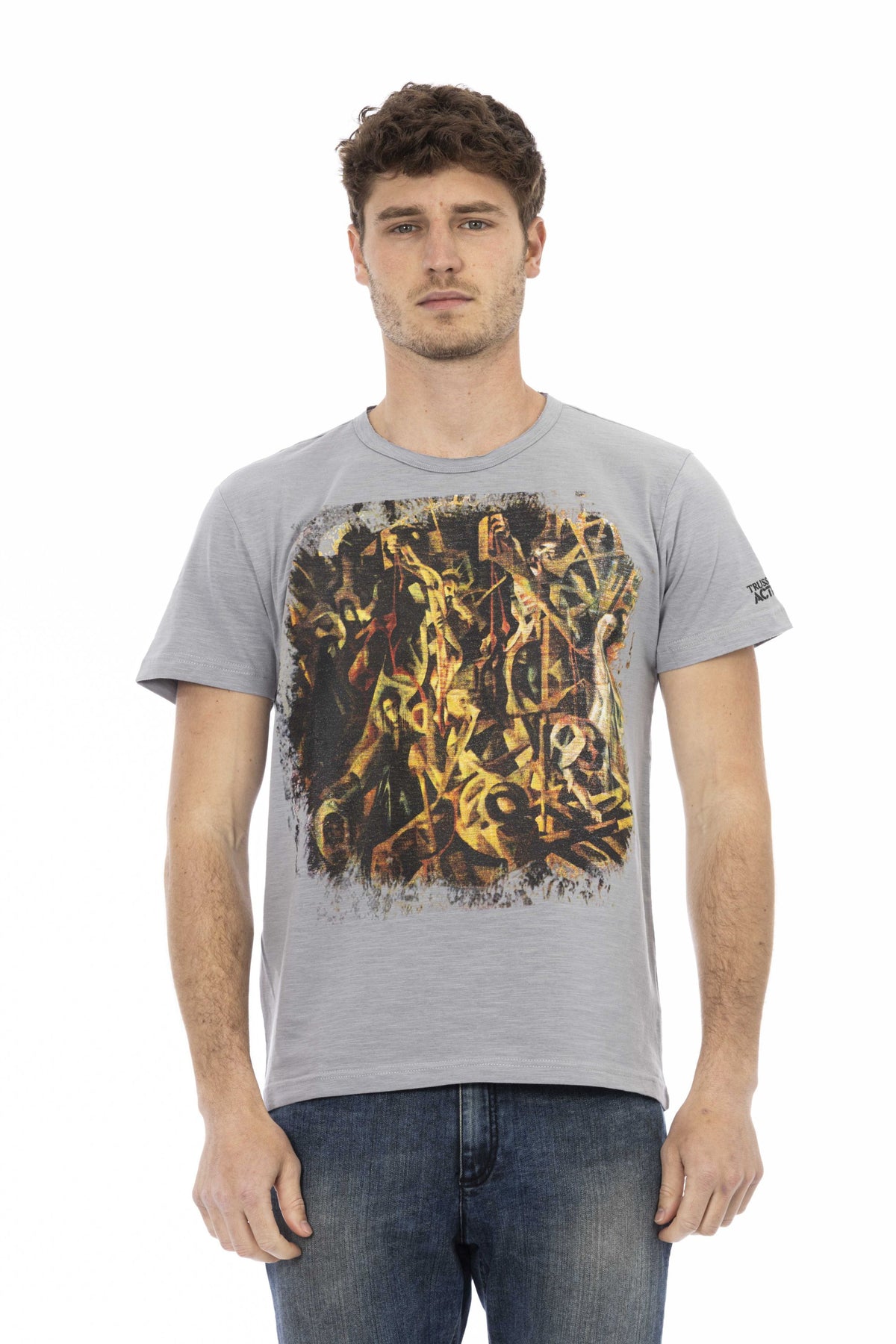 Trussardi Action T-Shirt Grigio