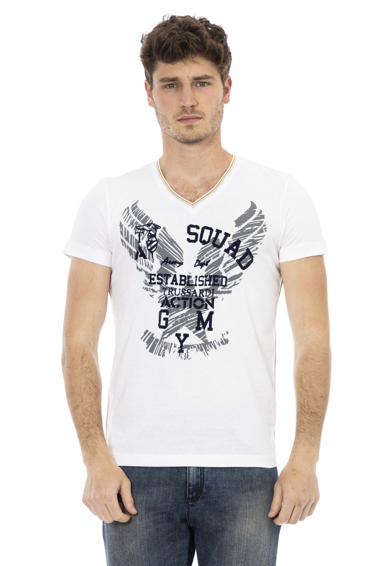 Trussardi Action T-Shirt Bianco