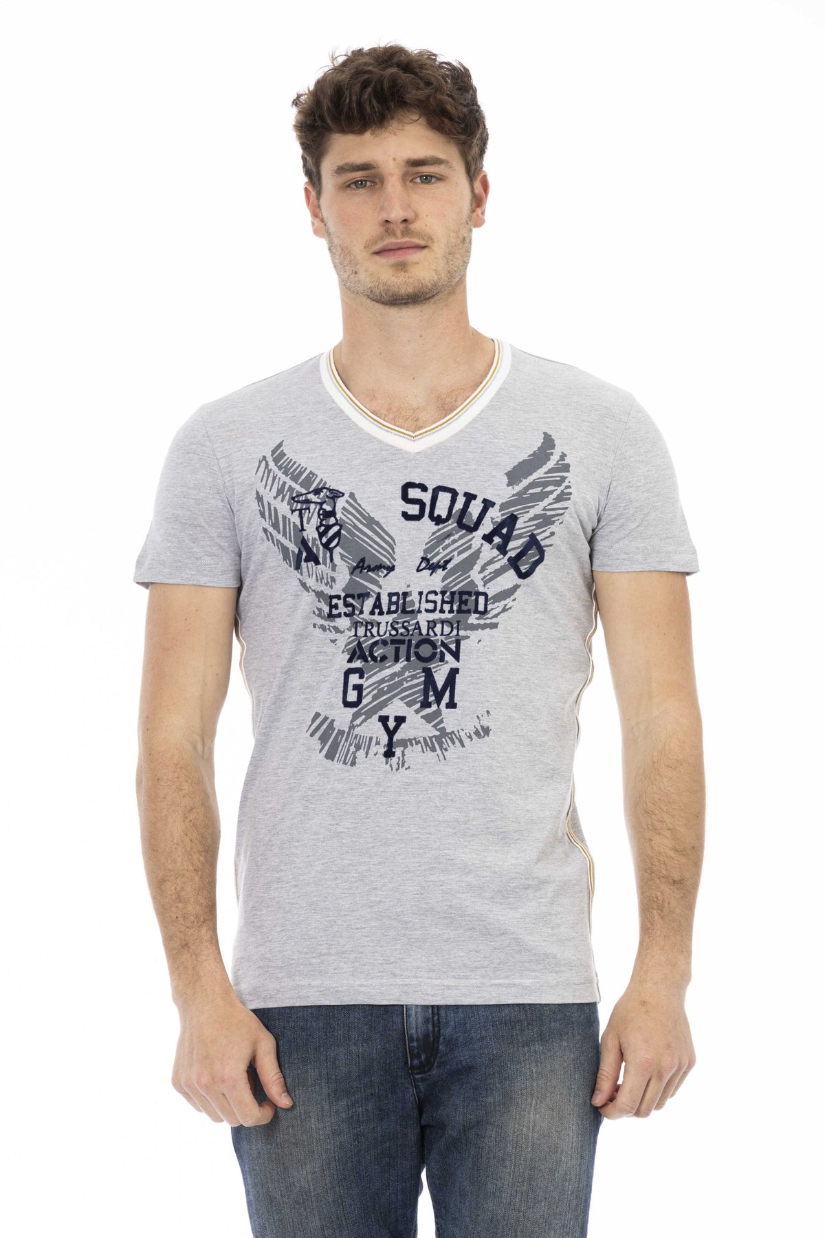 Trussardi Action T-Shirt Grigio