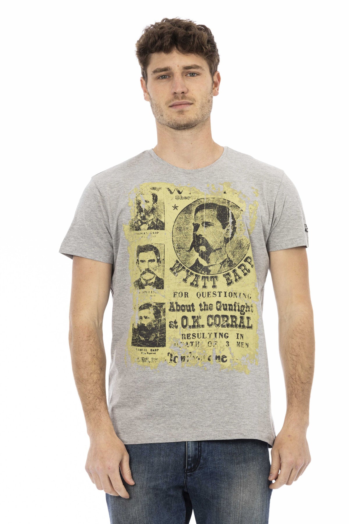 Trussardi Action T-Shirt Grigio
